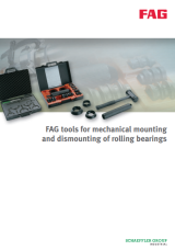FAG tools for mechanical mounting and dismounting of rolling bearings